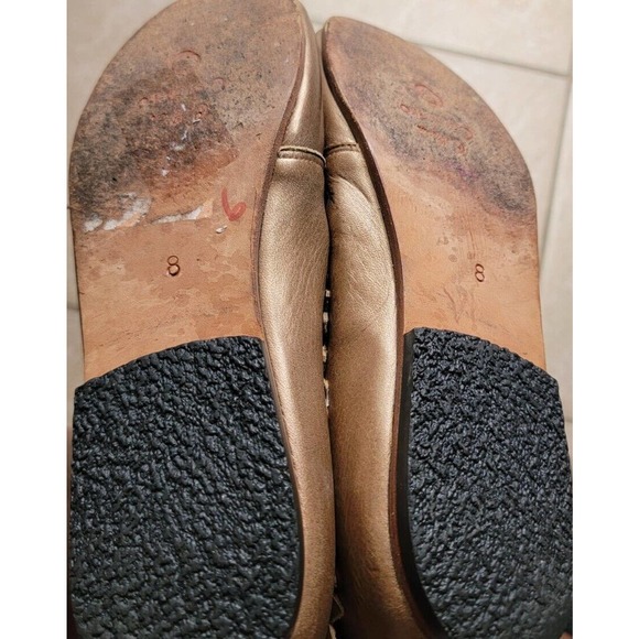 Studded Fringe Loafers - Brown - Picture 6 of 7